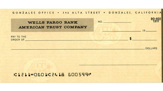 wells fargo print a check